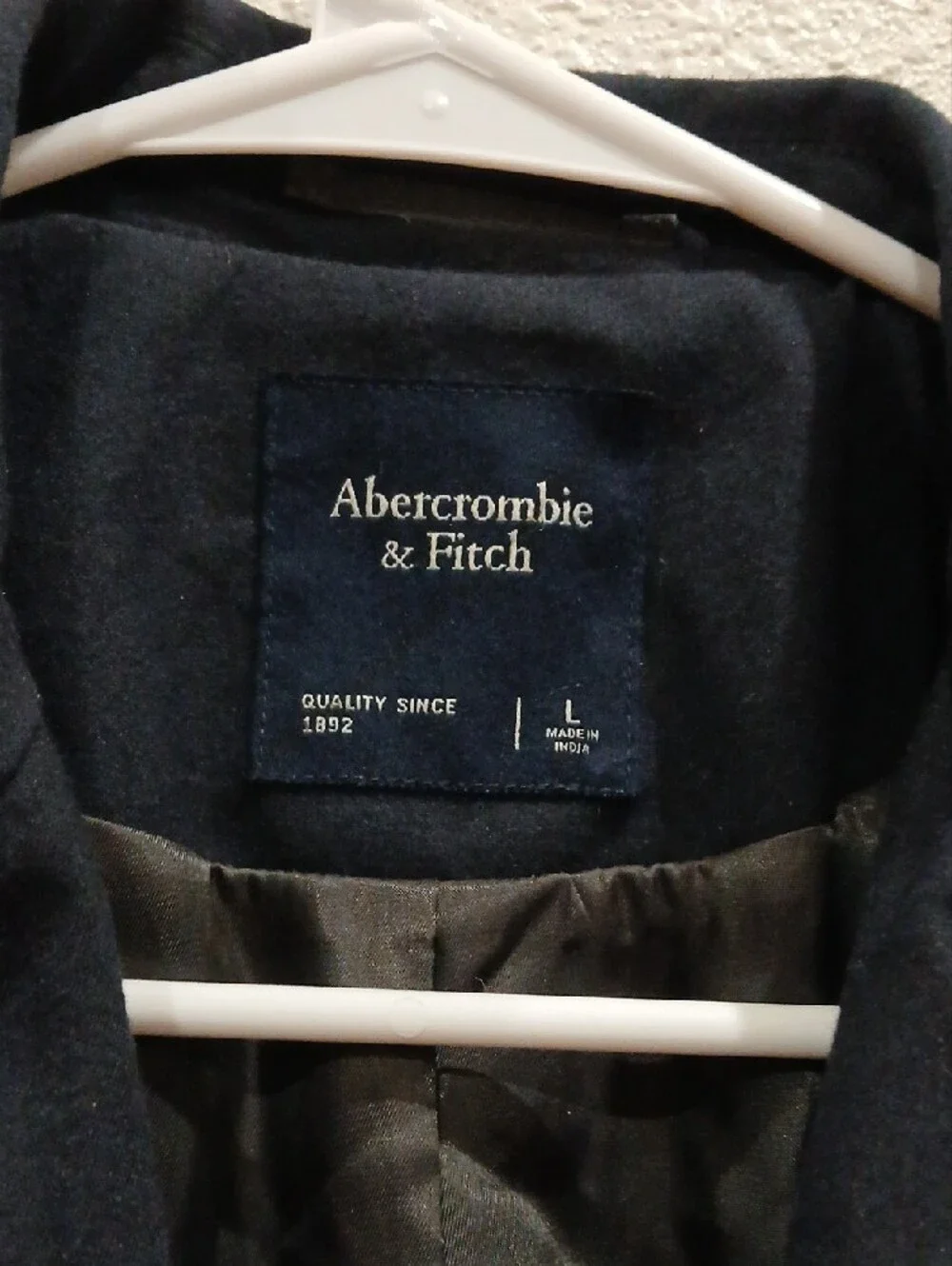 Abercrombie & Fitch Dark Navy Casual Blazer